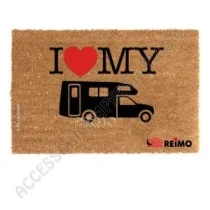 Zerbino Pedana I Love My Camper per il tuo ingresso | Accessoricampershop.com