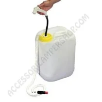 Doccia Portatile Elettrica 12V con Tanica 20L | Accessoricampershop.com