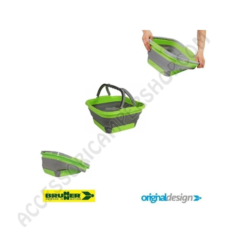 Bacinella Ripiegabile Salvaspazio per Campeggio | Accessoricampershop.com