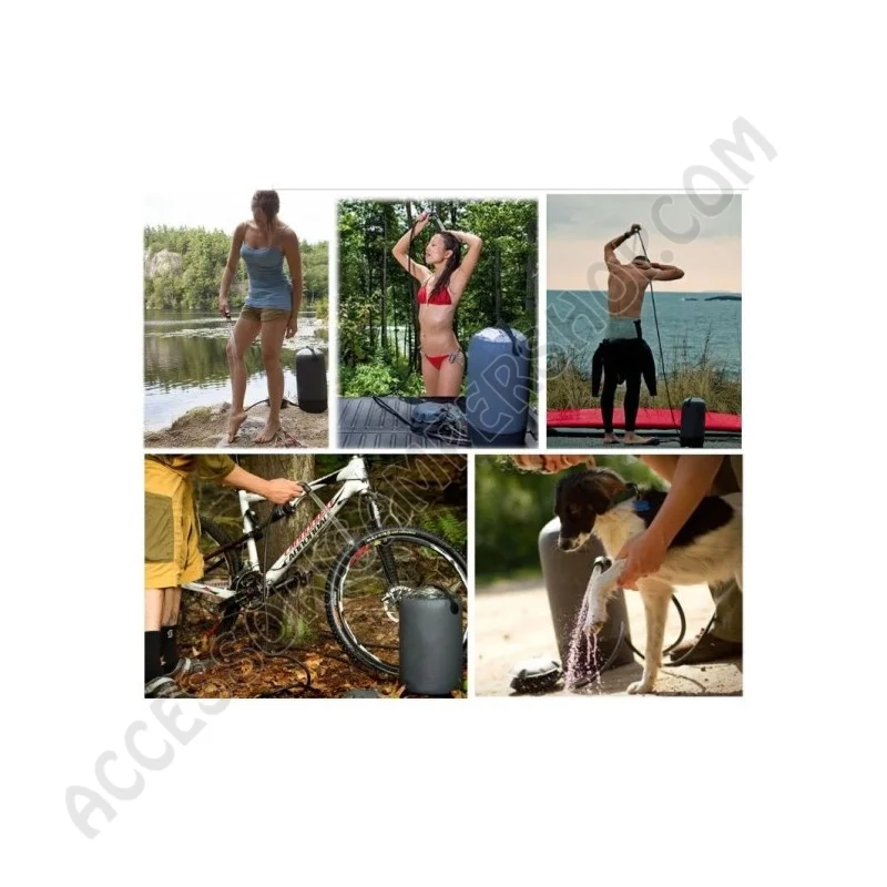 Doccia Portatile a Pedale 12L per Campeggio | Accessoricampershop.com