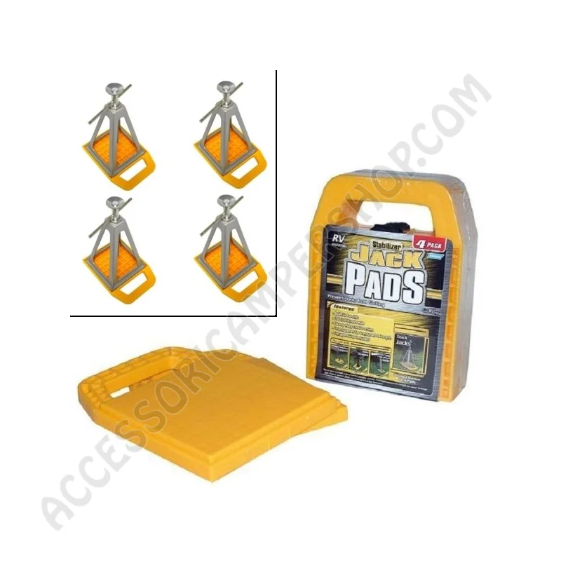 Basi Antisprofondamento Jack Pads per Camper | Accessoricampershop.com