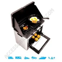Forno e Fornello 2 Fuochi Portatile | Accessoricampershop.com