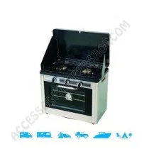 Forno e Fornello 2 Fuochi Portatile | Accessoricampershop.com