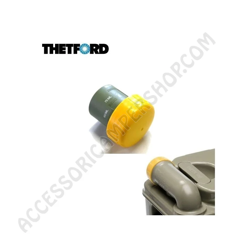 Tappo di ricambio per cassette Thetford C2-C4 con misuratore | Accessoricampershop.com