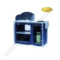Mobile Cucina XL Forest Camp4 Blu con Lavello | Accessoricampershop.com