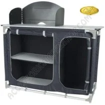 Mobile Cucina XL Forest Camp4 Blu con Lavello | Accessoricampershop.com
