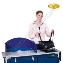 Mobile Cucina XL Forest Camp4 Blu con Lavello | Accessoricampershop.com
