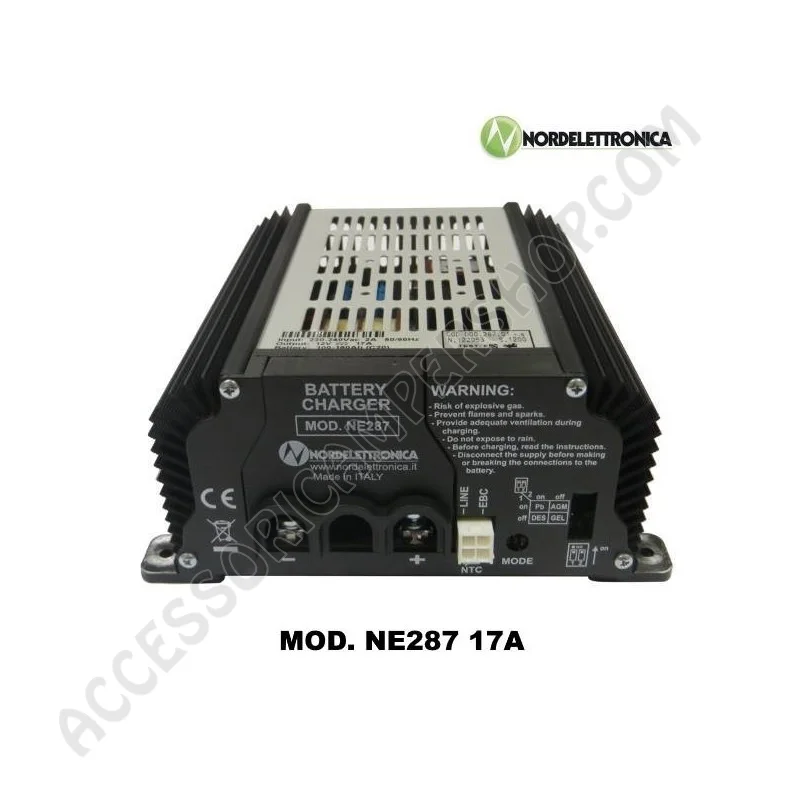Caricabatterie NordElettronica NE287 17 A per camper | Accessoricampershop.com