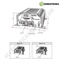 Caricabatterie NordElettronica NE287 17 A per camper | Accessoricampershop.com