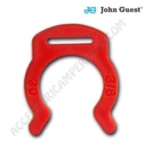 Clip di Fissaggio Rossa per Raccordi JG | Accessoricampershop.com
