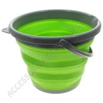 Secchio Ripiegabile Tondo Salvaspazio per Campeggio | Accessoricampershop.com