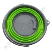 Secchio Ripiegabile Tondo Salvaspazio per Campeggio | Accessoricampershop.com