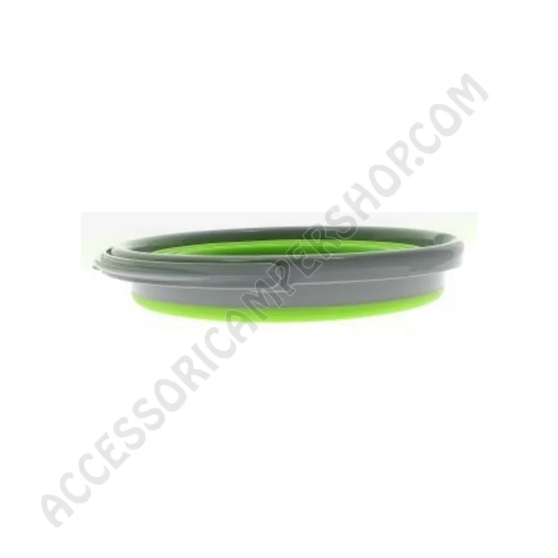 Secchio Ripiegabile Tondo Salvaspazio per Campeggio | Accessoricampershop.com