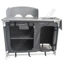Mobile cucina portafornello con lavello pieghevole | Accessoricampershop.com