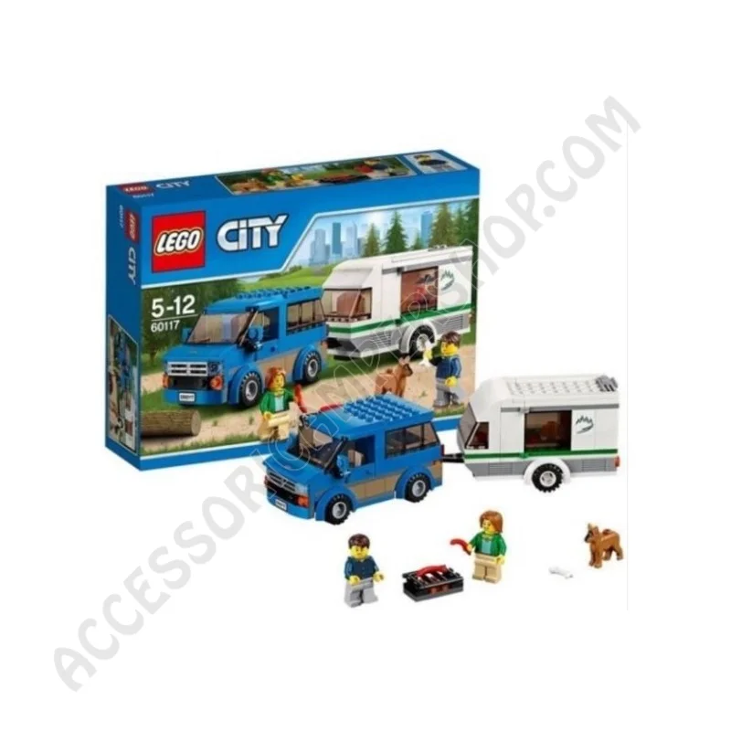 SET LEGO CITY - FURGONE CON CARAVAN | Accessoricampershop.com