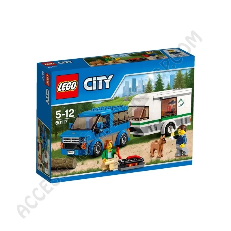 SET LEGO CITY - FURGONE CON CARAVAN | Accessoricampershop.com