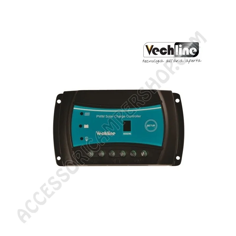 Regolatore di Carica PWM 10A per Pannelli Solari | Accessoricampershop.com