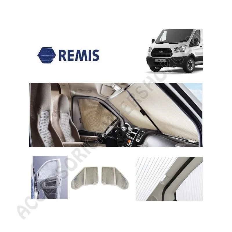 Kit Oscurante Interno Remifront 4 per Ford Transit | Accessoricampershop.com