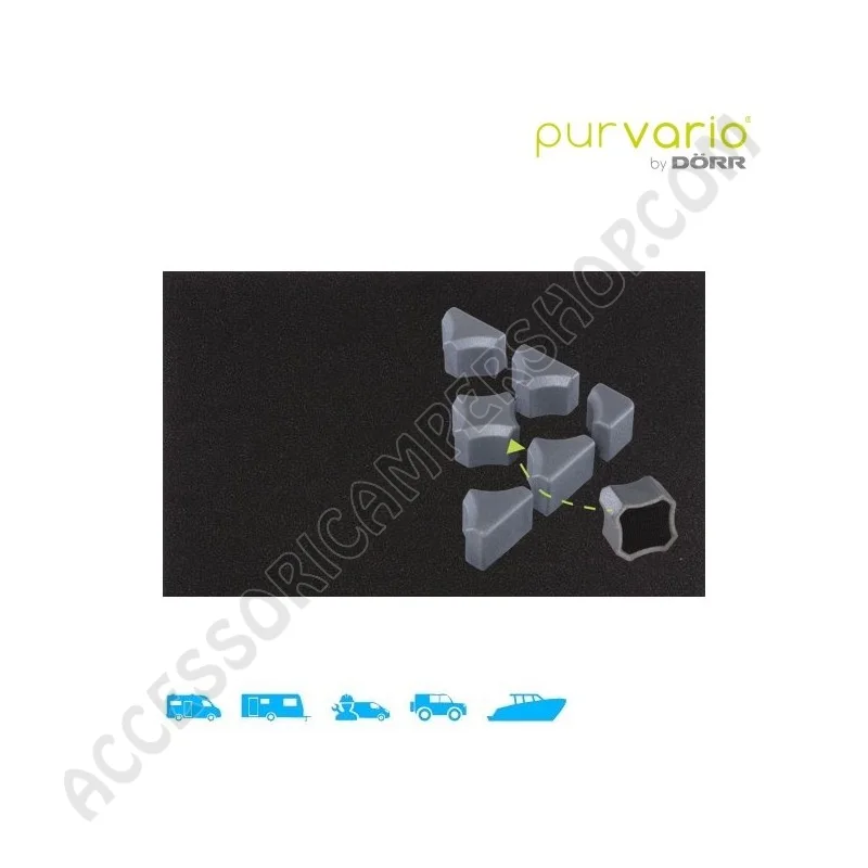 Piastra di Base Vellutata per Fissaggio Vario | Accessoricampershop.com