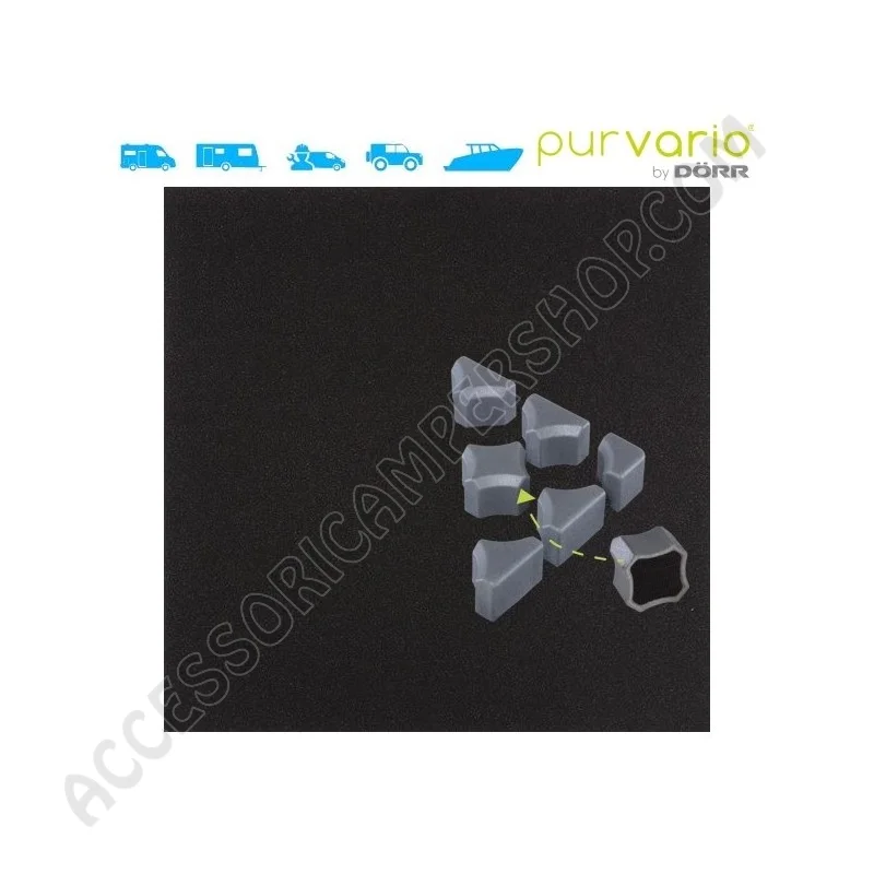 Piastra di Base Vellutata per Fissaggio Vario | Accessoricampershop.com
