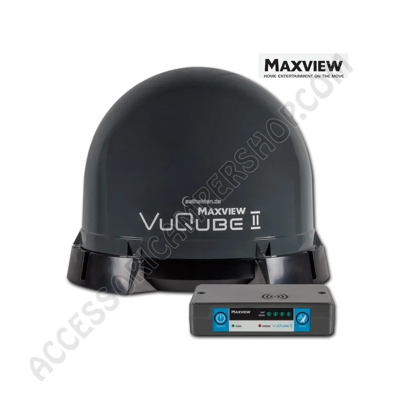 Antenna Satellitare Portatile VUQUBE-2 12V | Accessoricampershop.com