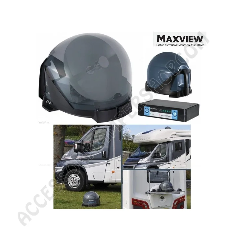 Antenna Satellitare Portatile VUQUBE-2 12V | Accessoricampershop.com