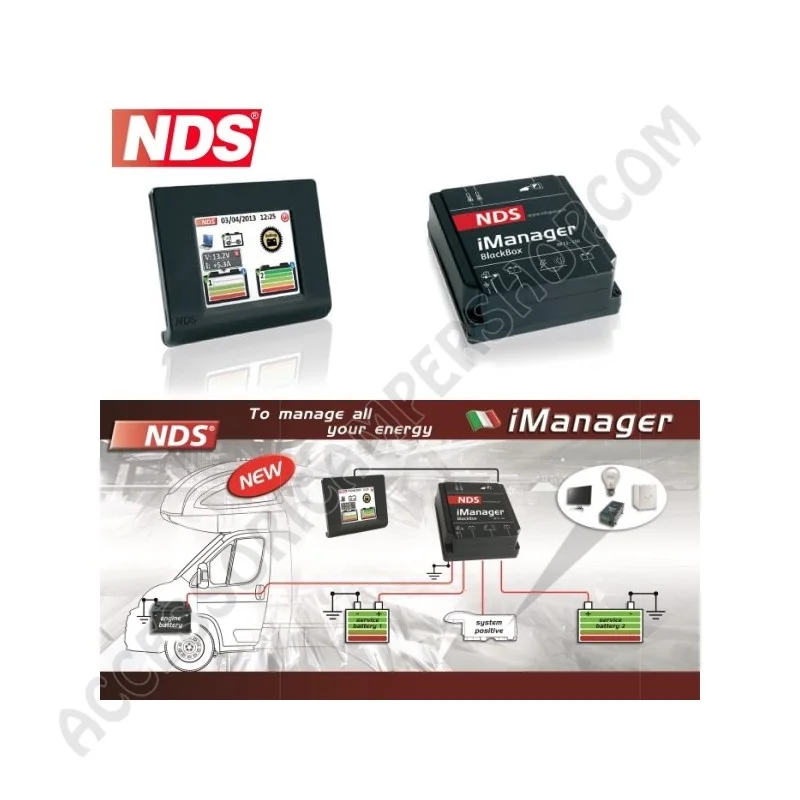 iManager NDS: gestione batterie e energia camper | Accessoricampershop.com