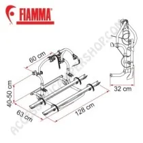 Porta-bici Fiamma Carry-Bike Pro C 2022 | Accessoricampershop.com