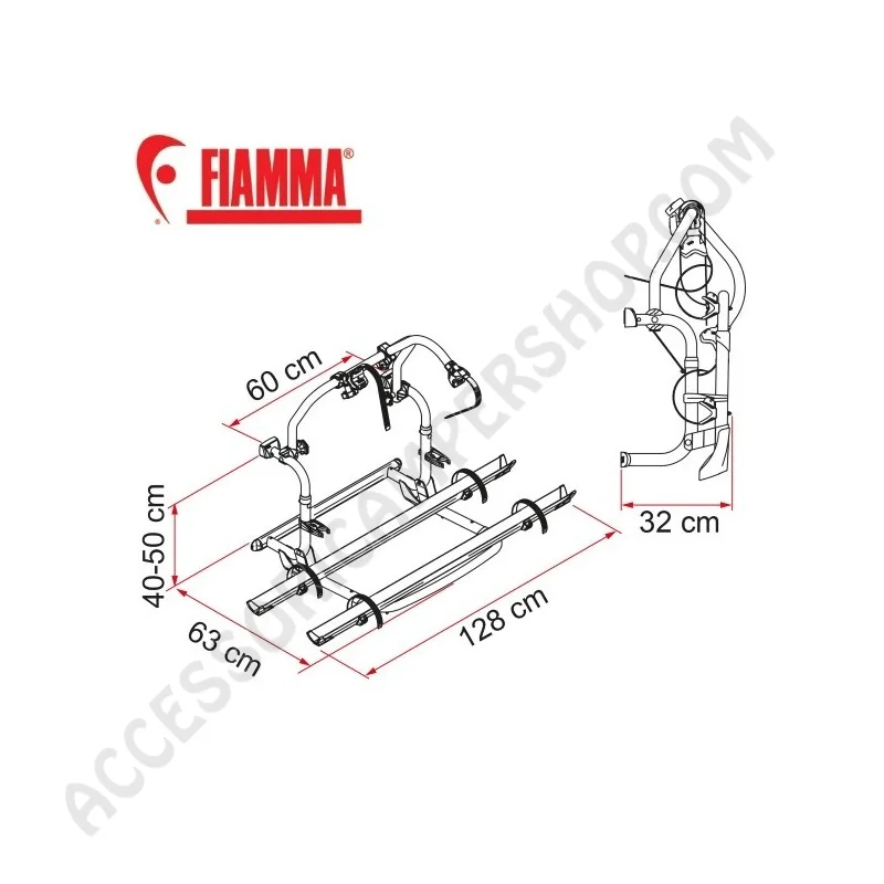 Porta-bici Fiamma Carry-Bike Pro C 2022 | Accessoricampershop.com