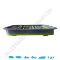 Scolapiatti Pieghevole Salvaspazio per Camper e Campeggio | Accessoricampershop.com