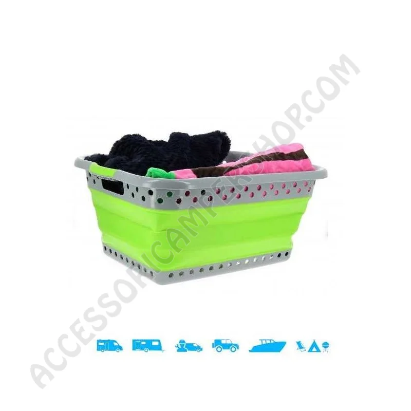 Bacinella Maxi Ripiegabile Salvaspazio per Campeggio | Accessoricampershop.com