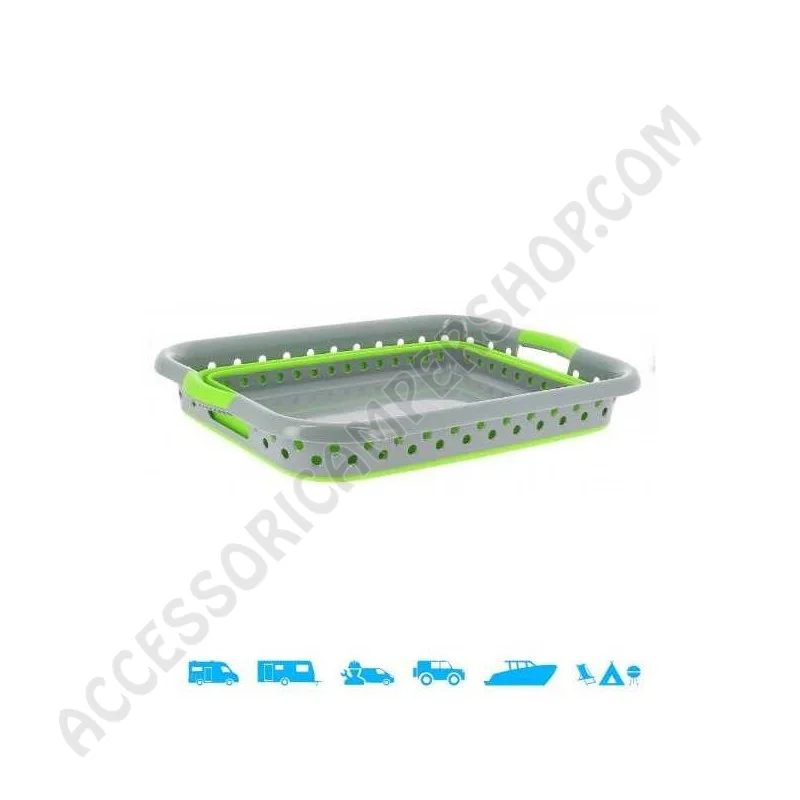 Bacinella Maxi Ripiegabile Salvaspazio per Campeggio | Accessoricampershop.com