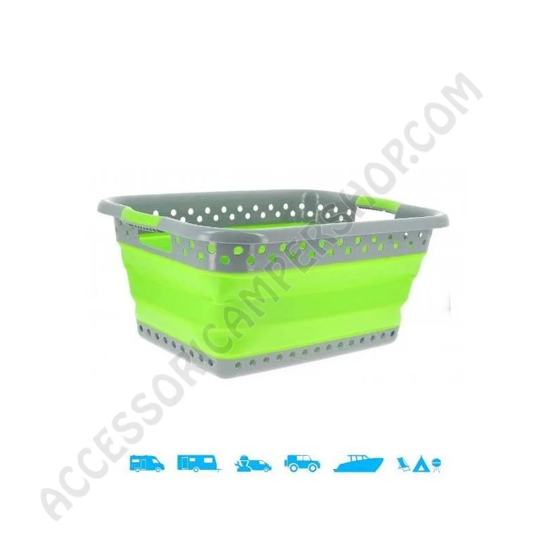 Bacinella Maxi Ripiegabile Salvaspazio per Campeggio | Accessoricampershop.com