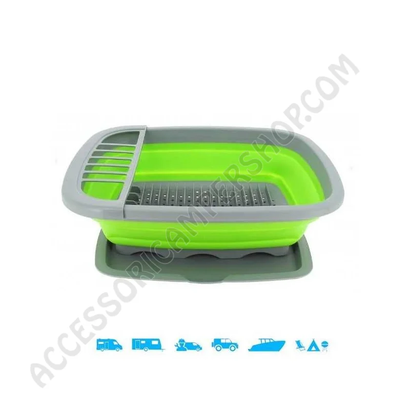 Scolapiatti Maxi Pieghevole Salvaspazio per Camper | Accessoricampershop.com