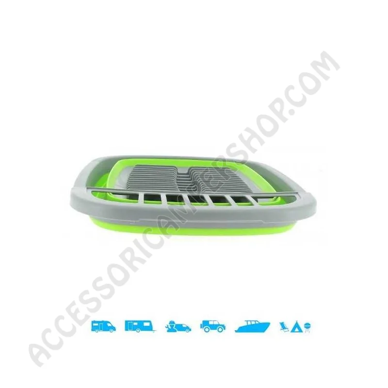 Scolapiatti Maxi Pieghevole Salvaspazio per Camper | Accessoricampershop.com
