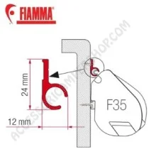Rail Adattatori Staffe Tendalino Fiamma F35 | Accessoricampershop.com
