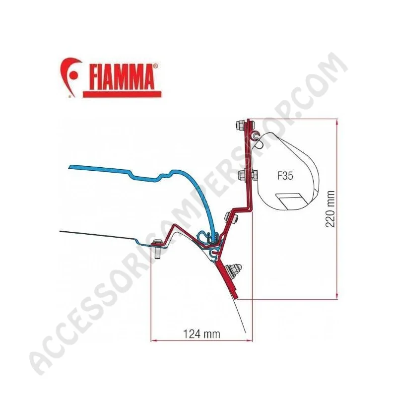 Kit Classe V Marco Polo Adattatori Tendalino Fiamma | Accessoricampershop.com