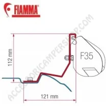 Adattatori Staffe Tendalino Fiamma F35 per Mercedes | Accessoricampershop.com