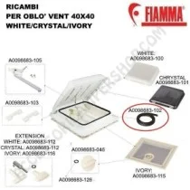 KIT GUARNIZIONE COPERCHIO VENT 40X40 FIAMMA | Accessoricampershop.com