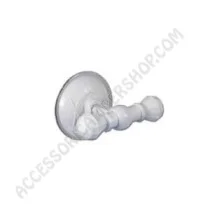 Appendino doppio a ventosa bianco ultra resistente | Accessoricampershop.com