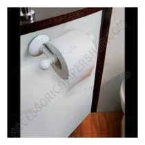 Porta rotolo carta igienica a ventosa ultra resistente | Accessoricampershop.com