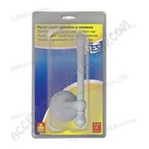 Porta rotolo carta igienica a ventosa ultra resistente | Accessoricampershop.com