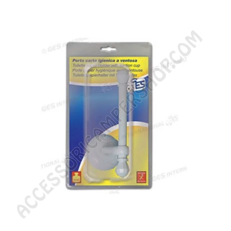 Porta rotolo carta igienica a ventosa ultra resistente | Accessoricampershop.com