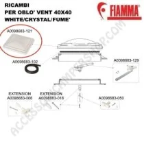 Kit Coperchio Bianco Vent 40x40 Ricambio Fiamma | Accessoricampershop.com