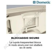 Oblò Dometic Micro Heki 280x280 per camper | Accessoricampershop.com