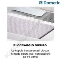 Oblò Dometic Micro Heki 280x280 per camper | Accessoricampershop.com