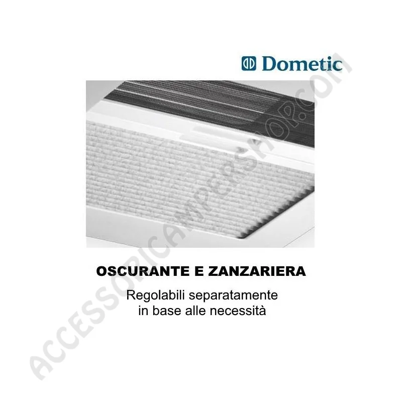 Oblò Dometic Micro Heki 280x280 per camper | Accessoricampershop.com