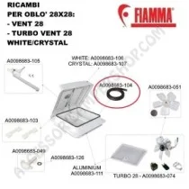 KIT GUARNIZIONE COPERCHIO VENT 28 per camper | Accessoricampershop.com
