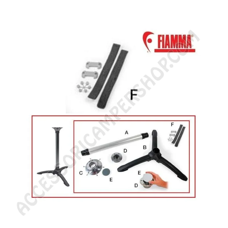 Adapter Tube Pro Fiamma per Tavoli Componibili | Accessoricampershop.com