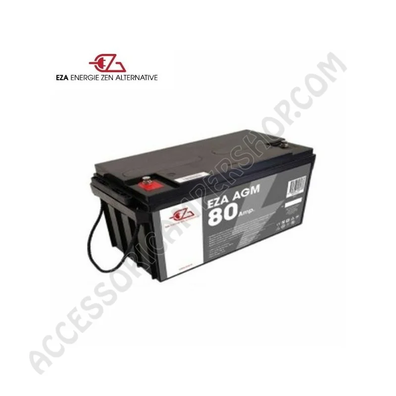 Batteria AGM 80 AH per Camper e Caravan | Accessoricampershop.com